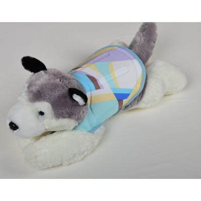 cooling radiating pet clothes for hot summer using